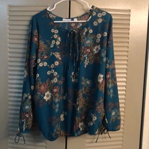NY&CO Floral Blouse